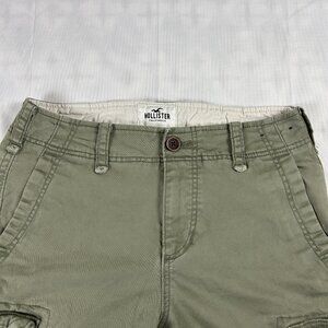 Hollister Men’s Cargo Pants – Olive Green – W30 L32 - M10
